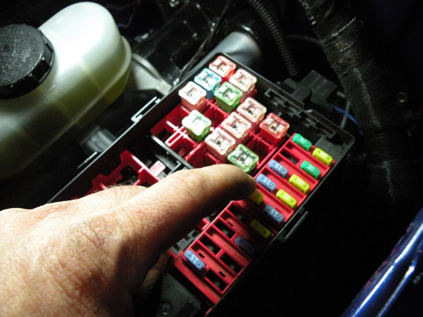 Over kill fuel pump switch for pumping out your tank. Lightning Rodder